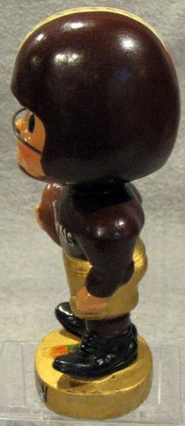 60's WASHINGTON REDSKINS TYPE 2- TOES-UP BOBBING HEAD