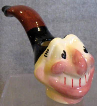 50's CLEVELAND INDIANS GIBBS-CONNER PEACE PIPE