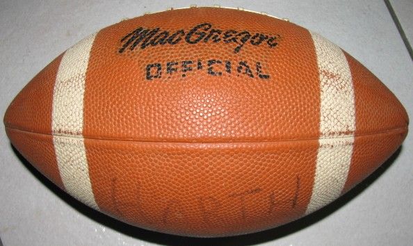 1960s MIKE DITKA AUTOGRAPH MODEL CHICAGO BEARS FOOTBALL