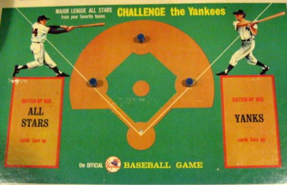 60's CHALLENGE THE YANKEES GAME w/CARDS