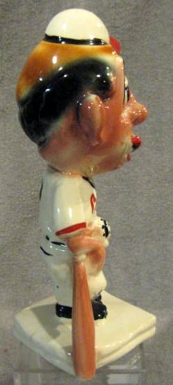 50's BROOKLYN DODGERS STANFORD POTTERY MASCOT BANK