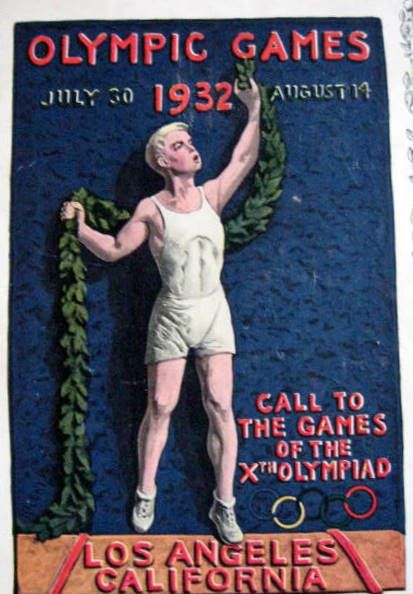 1932 SUMMER OLYMPICS PROGRAM - LOS ANGELES