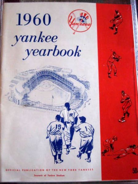 1960 NEW YORK YANKEES YEARBOOK - GRADED