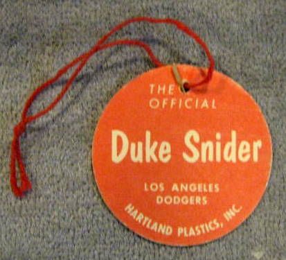 50's/60's DUKE SNIDER HARTLAND STATUE w/BOX & TAG