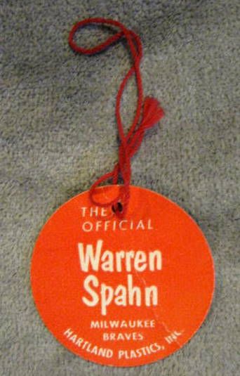 50's/60's WARREN SPAHN HARTLAND STATUE w/BOX & TAG