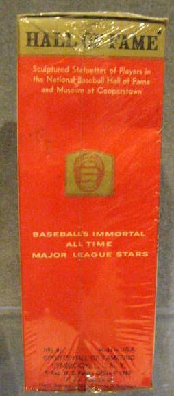 1963 HANK GREENBERG HALL OF FAME BUST SEALED IN BOX