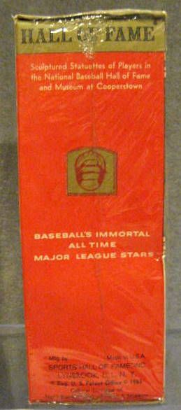 1963 ROGERS HORNSBY HALL OF FAME BUST- SEALED IN BOX