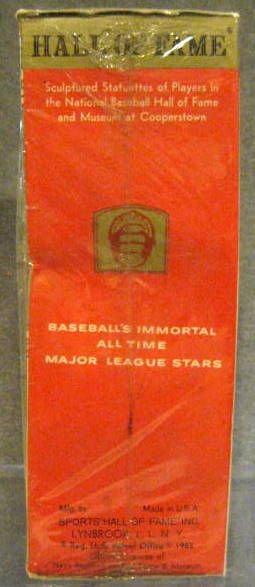 1963 ROGERS HORNSBY HALL OF FAME BUST- SEALED IN BOX