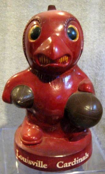 VINTAGE LOUISVILLE CARDINALS MASCOT STATUE