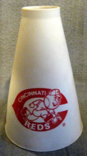 VINTAGE BASEBALL MEGAPHONE LOT OF 3