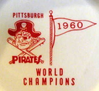 1960 PITTSBURGH PIRATES WORLD CHAMPIONS ASH TRAY
