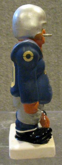 60's UNITED DELCO KAIL FOOTBALL STATUE- LIONS COLORS