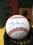 WHITEY FORD SIGNED UPPER DECK AUTHENTICATED BASEBALL