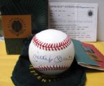 MICKEY MANTLE SIGNED UPPER DECK AUTHENTICATED BASEBALL