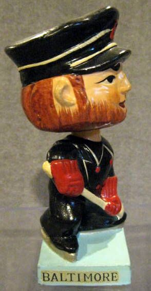 60's AHL BALTIMORE CLIPPERS BOBBING HEAD