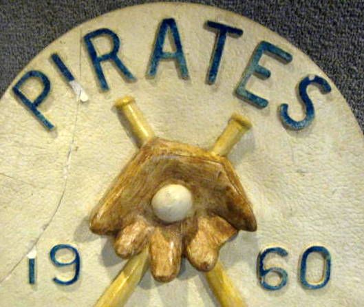1960 PITTSBURGH PIRATES WORLD CHAMPS PLAQUE