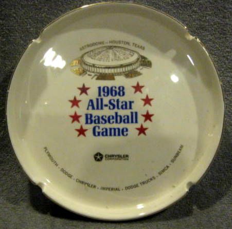 1968 ALL-STAR BASEBALL GAME ASH TRAY