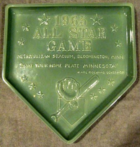 1965 ALL-STAR GAME HOME PLATE ASH TRAY