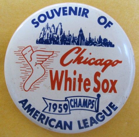 1959 CHICAGO WHITE SOX AMERICAN LEAGUE CHAMPS PIN
