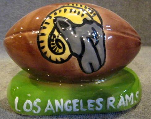 50's LOS ANGELES RAMS FOOTBALL BANK