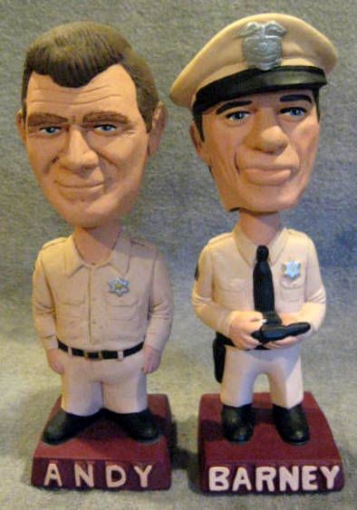 ANDY TAYLOR & BARNEY FIFE BOBBING HEADS