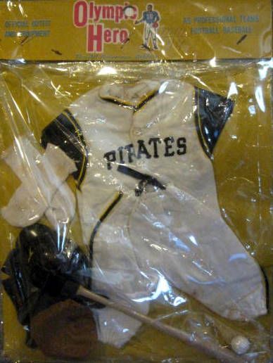 60's PITTSBURGH PIRATES JOHNNY HERO OUTFIT - SEALED