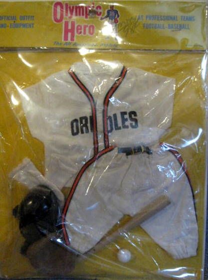 60's BALTIMORE ORIOLES JOHNNY HERO OUTFIT - SEALED