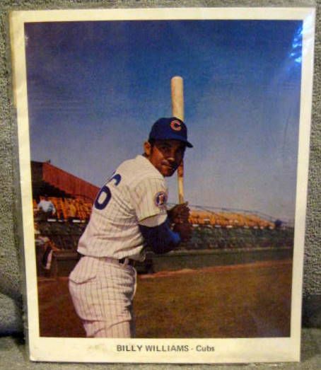70's CHICAGO CUBS PHOTO PACK w/BANKS & WILLIAMS-SEALED