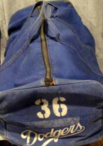 50's BROOKLYN DODGERS DUFFLE BAG- #36