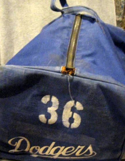 50's BROOKLYN DODGERS DUFFLE BAG- #36