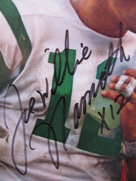 1969 JOE WILLIE NAMATH  SIGNED SPORTS ILLUSTRATED w/JSA COA