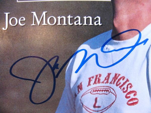 1990 JOE MONTANA SIGNED SPORTS ILLUSTRATED w/JSA COA