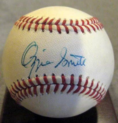 OZZIE SMITH SIGNED ONL BASEBALL w/JSA COA