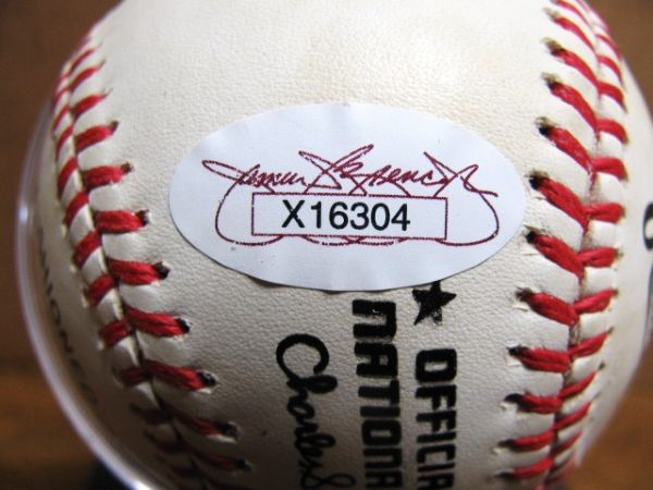 SANDY KOUFAX SIGNED BASEBALL w/JSA LOA