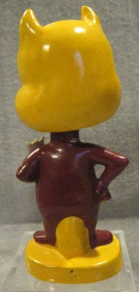 60's ARIZONA STATE SUN DEVILS MASCOT BOBBING HEAD