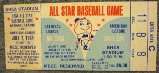 MLB All-Star Game Ticket Stub - Major League Baseball (MLB