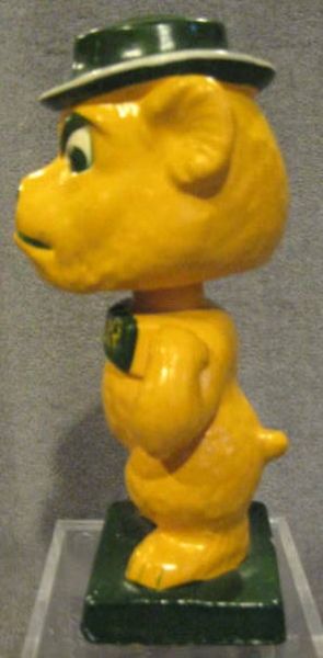 60's BAYLOR BEARS MASCOT BOBBING HEAD