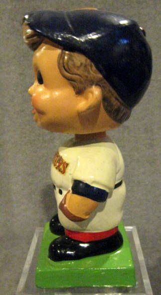 60's WASHINGTON SENATORS SQUARE GREEN BASE BOBBING HEAD