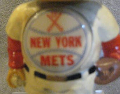 60's NEW YORK METS ODDBALL BOBBING HEAD w/ATTACHED PIN