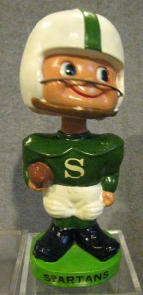 60's MICHIGAN STATE SPARTANS BOBBING HEAD