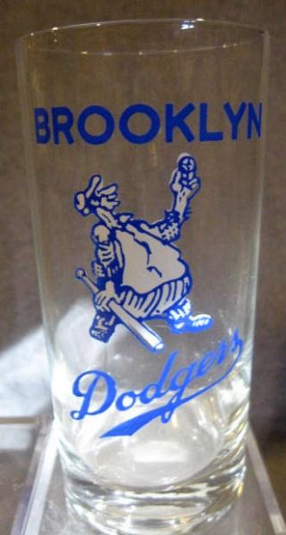 50's BROOKLYN DODGERS GLASSES (2)