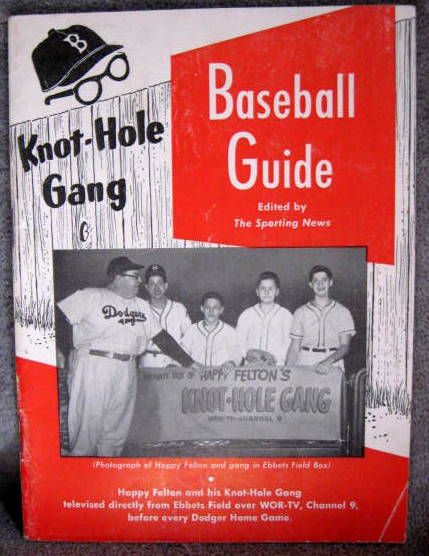 VINTAGE BROOKLYN DODGERS KNOT-HOLE GANG LOT