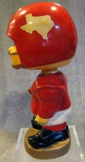 60's DALLAS TEXANS AFL BOBBING HEAD w/BOX