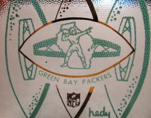 1960's GREEN BAY PACKERS HEDY ASHTRAY