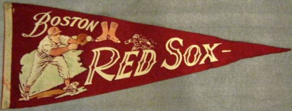 50's BOSTON RED SOX PENNANT