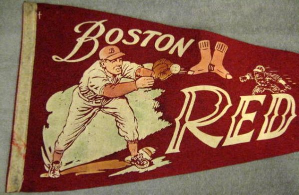 50's BOSTON RED SOX PENNANT