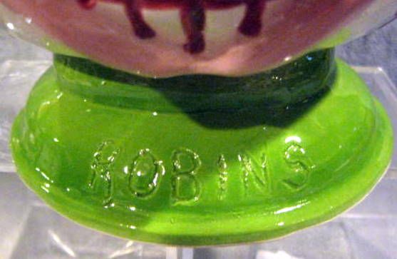 50's BROOKLYN ROBINS (DODGERS) COOKIE JAR- MUST SEE!