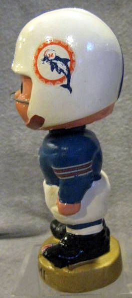 60's MIAMI DOLPHINS TOES-UP BOBBING HEAD