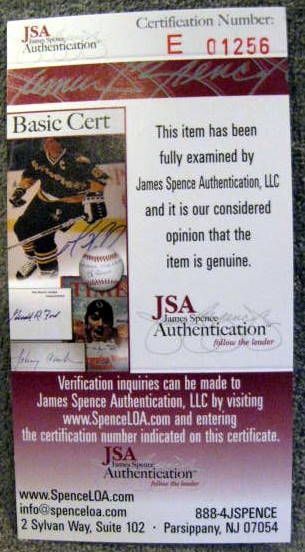 WILLIE MAYS SIGNED PICTURE BASEBALL w/JSA COA