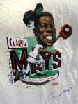 WILLIE MAYS SIGNED "COOPERSTOWN COLLECTION" TEE SHIRT w/JSA COA